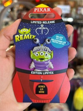 Pixar Limited Edition Alien Remix Pin - Boo